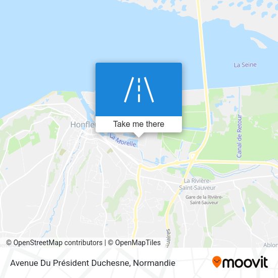 Avenue Du Président Duchesne map