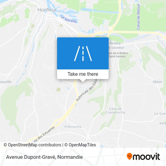 Avenue Dupont-Gravé map