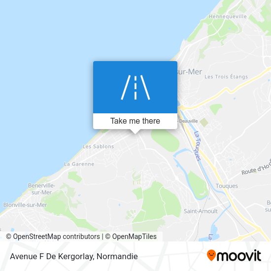 Avenue F De Kergorlay map