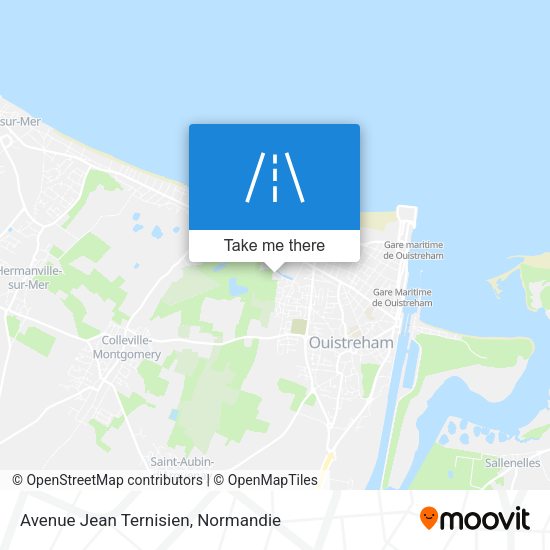 Avenue Jean Ternisien map