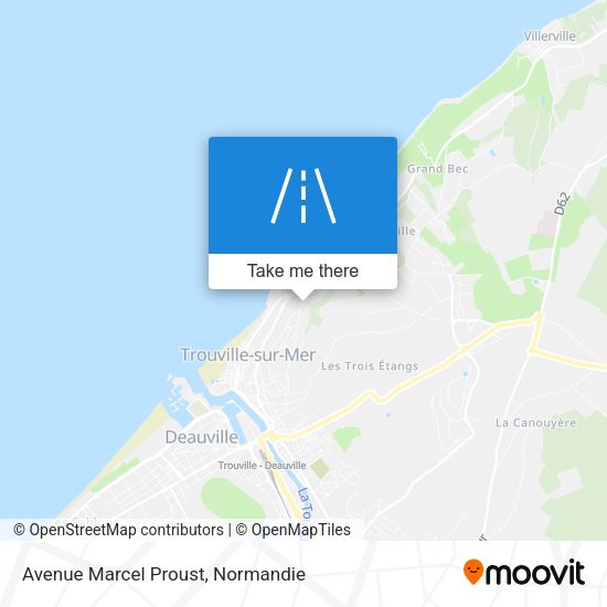 Avenue Marcel Proust map