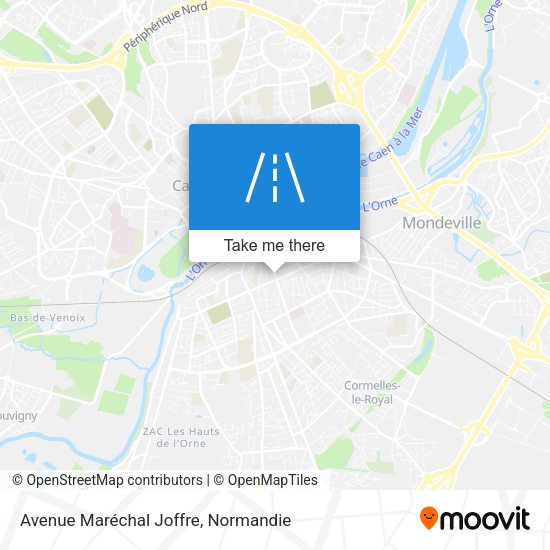 Avenue Maréchal Joffre map