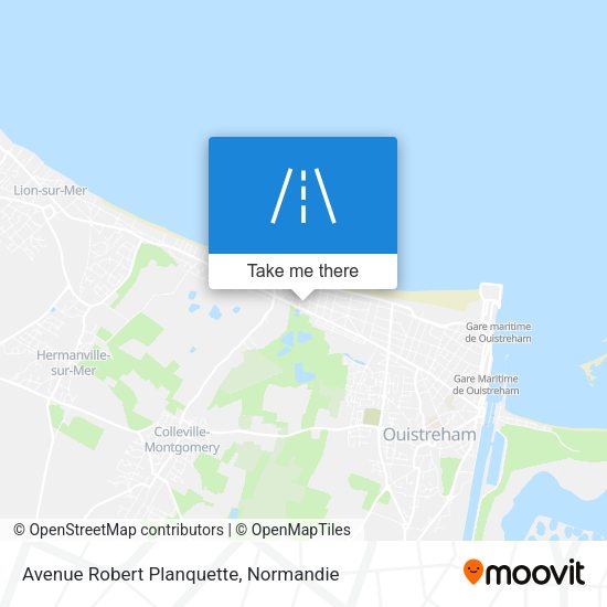 Avenue Robert Planquette map