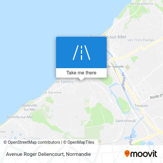 Avenue Roger Deliencourt map
