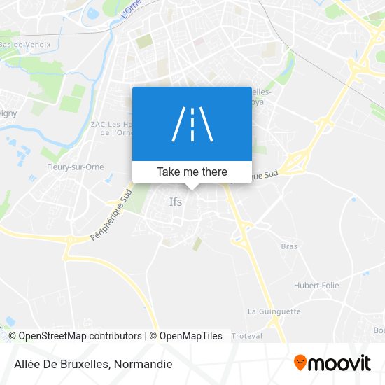 Allée De Bruxelles map