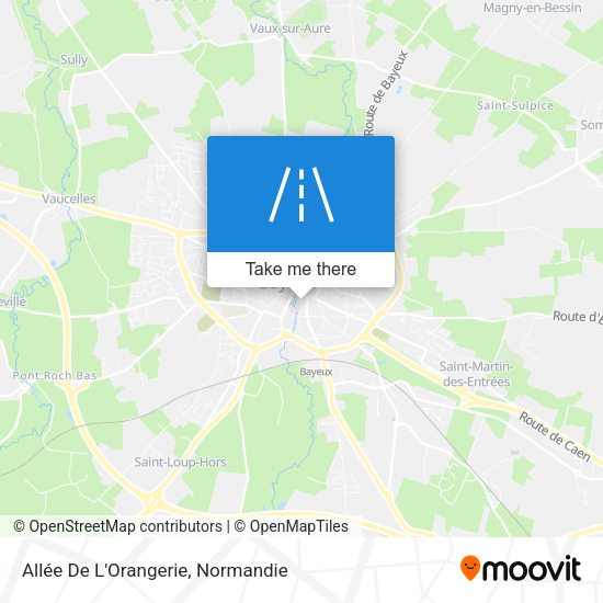 Allée De L'Orangerie map