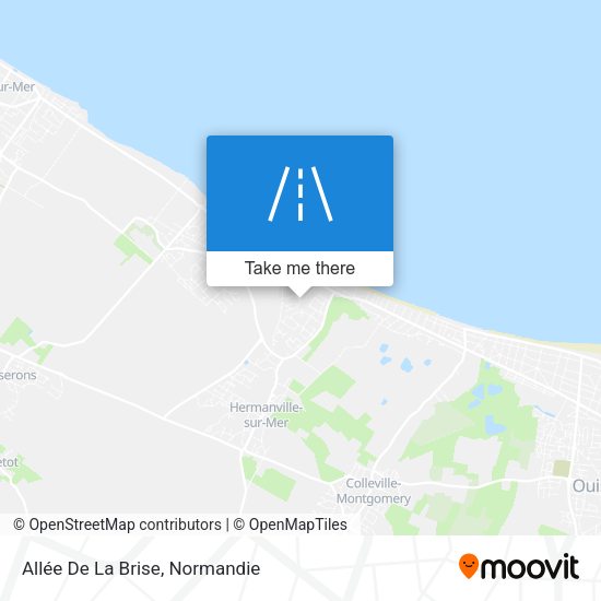 Allée De La Brise map