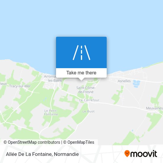Allée De La Fontaine map