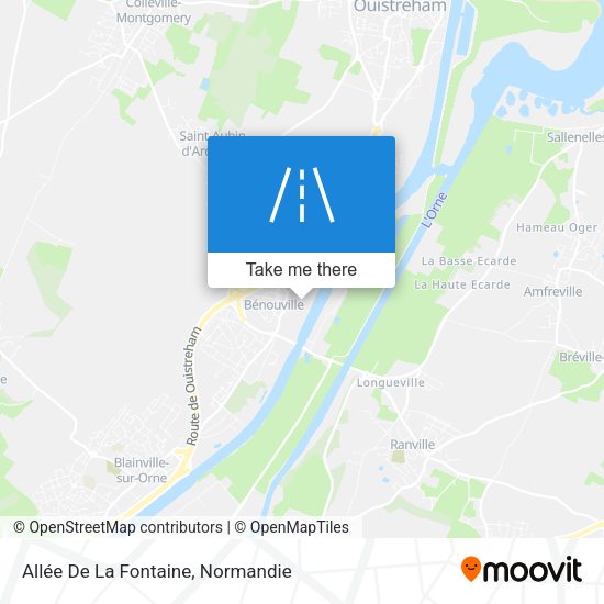 Allée De La Fontaine map