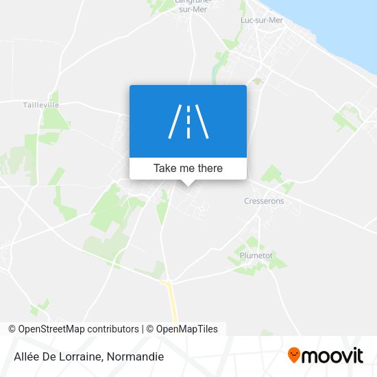 Allée De Lorraine map
