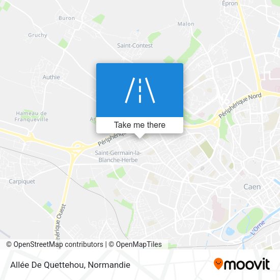 Allée De Quettehou map