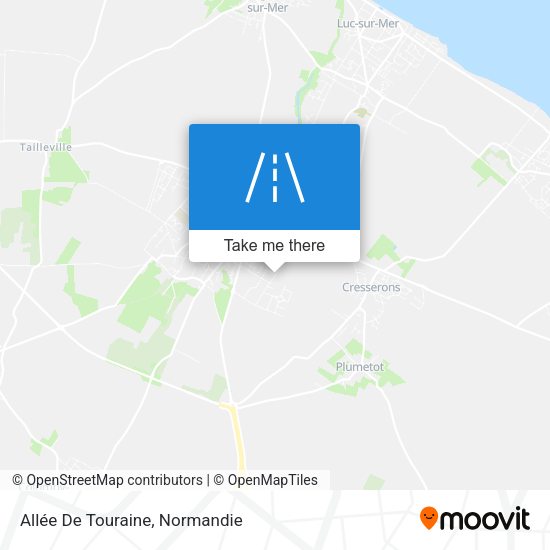 Allée De Touraine map