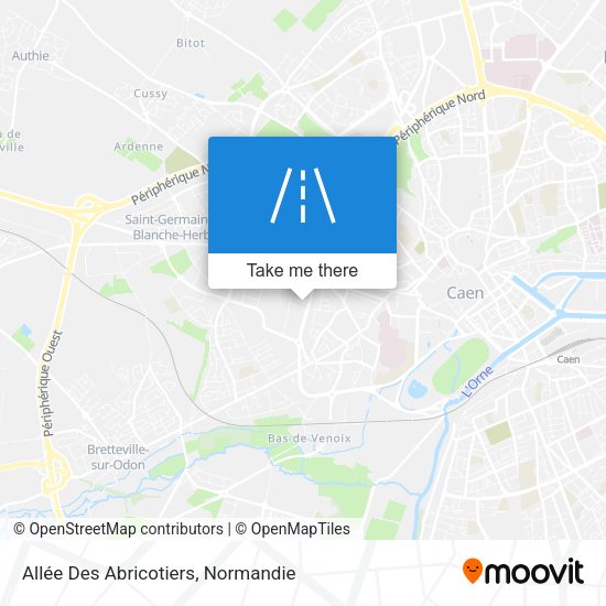 Allée Des Abricotiers map