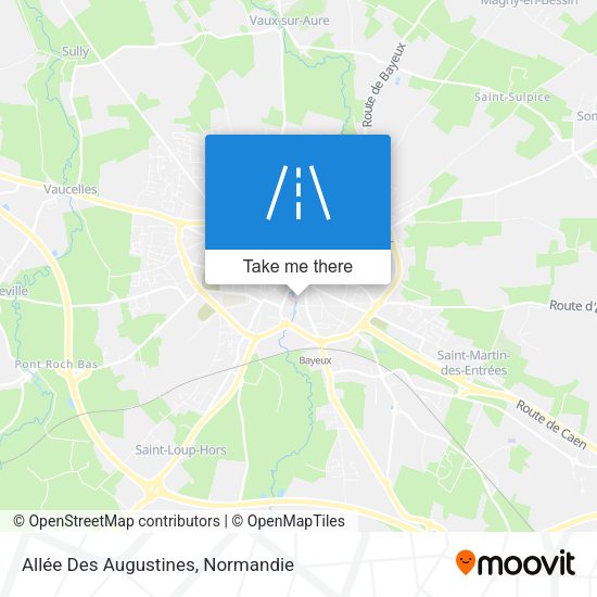 Allée Des Augustines map