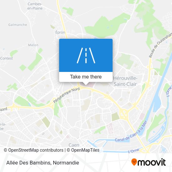Allée Des Bambins map