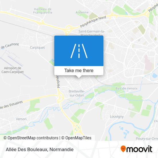 Allée Des Bouleaux map