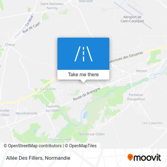 Allée Des Fillers map