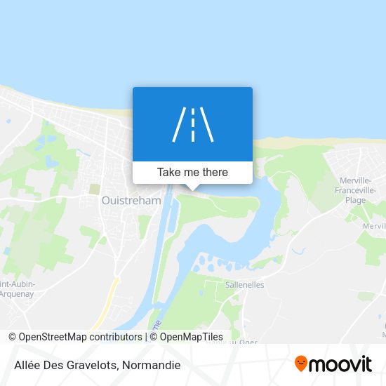 Allée Des Gravelots map