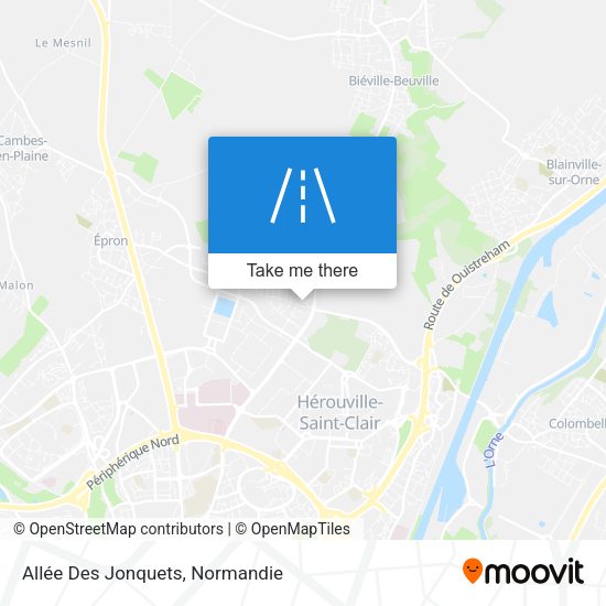 Allée Des Jonquets map
