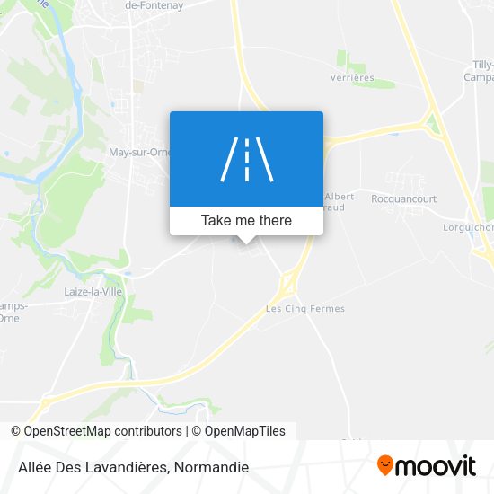 Allée Des Lavandières map