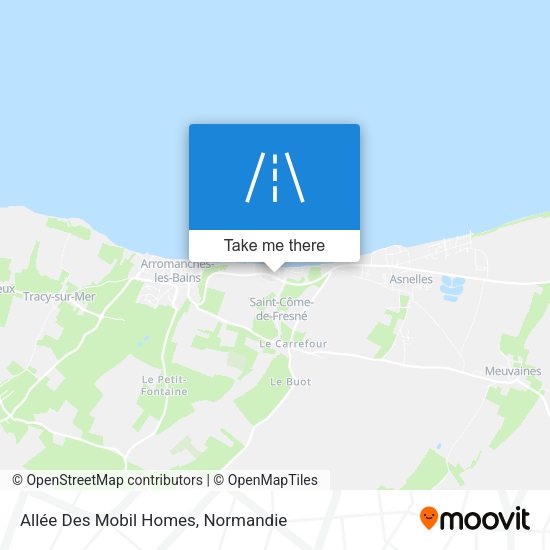 Allée Des Mobil Homes map