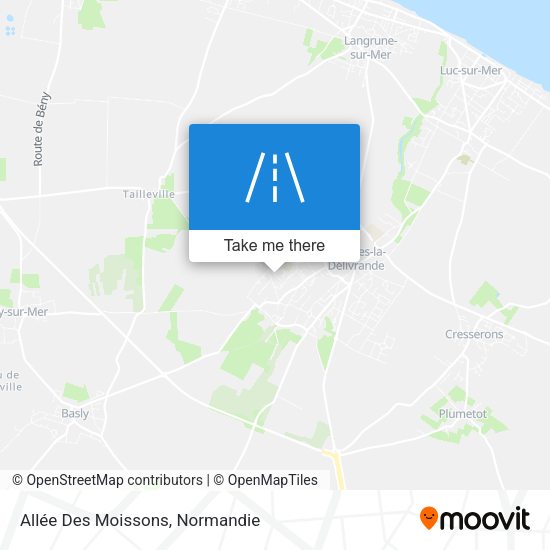 Allée Des Moissons map