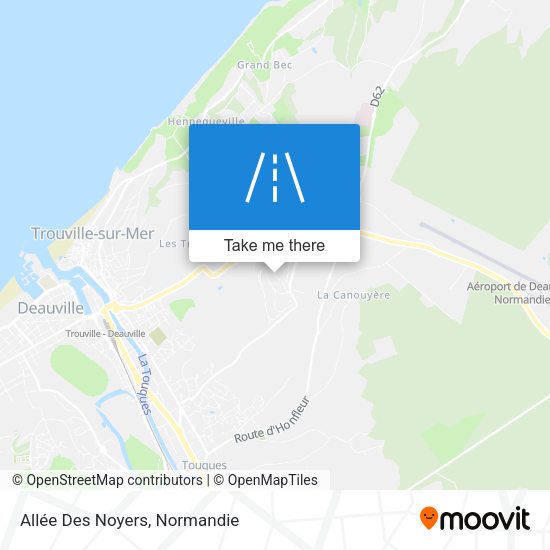 Allée Des Noyers map