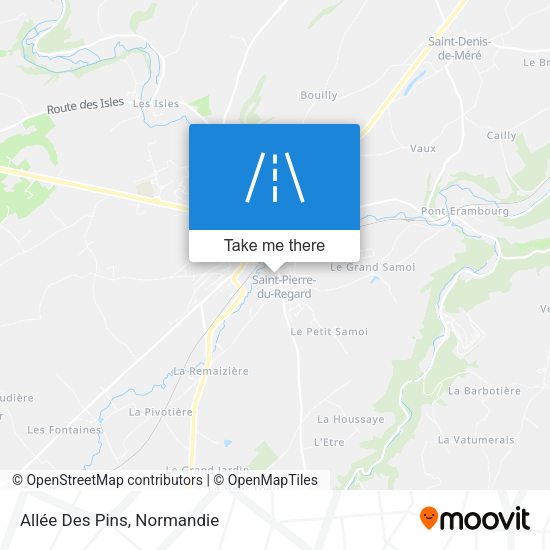 Allée Des Pins map