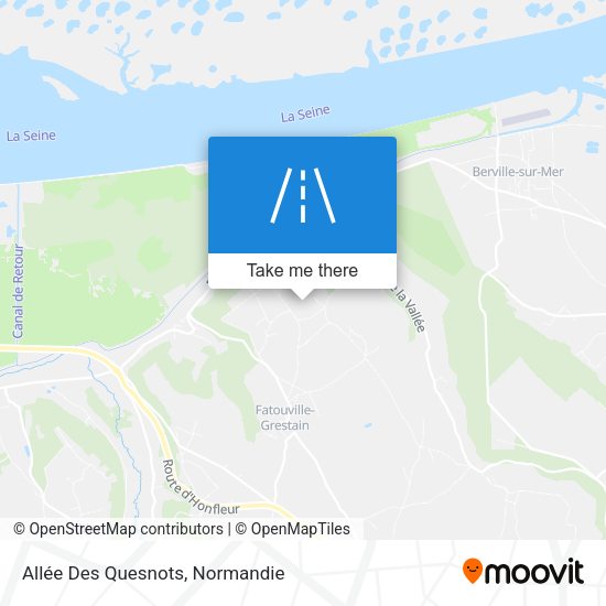 Allée Des Quesnots map