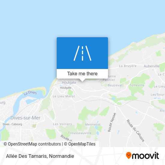 Allée Des Tamaris map