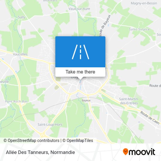 Allée Des Tanneurs map