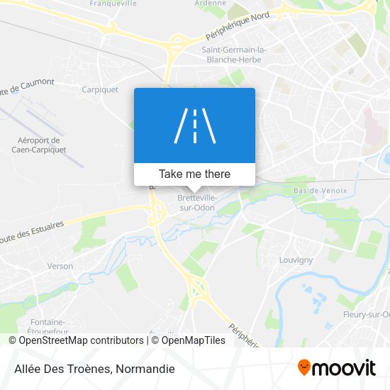 Allée Des Troènes map