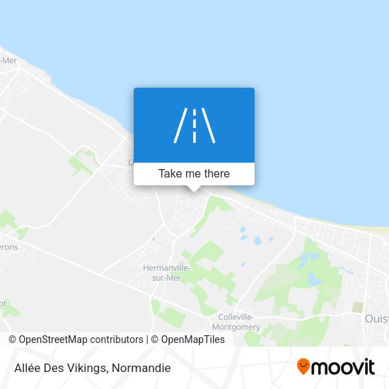 Allée Des Vikings map