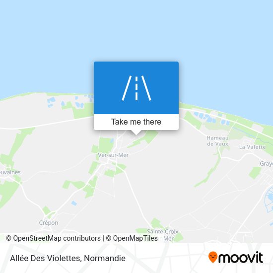 Allée Des Violettes map