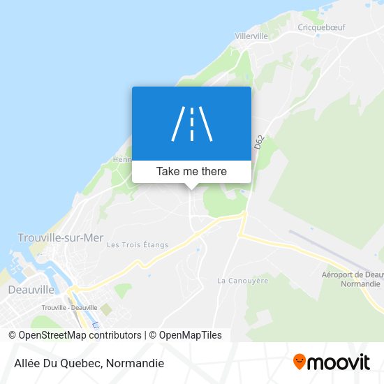 Allée Du Quebec map