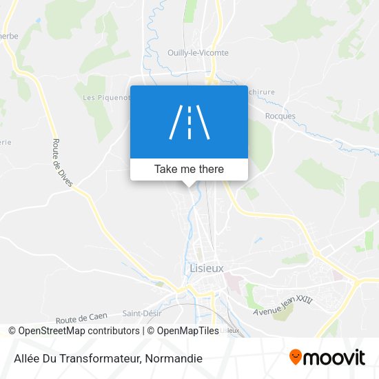 Allée Du Transformateur map