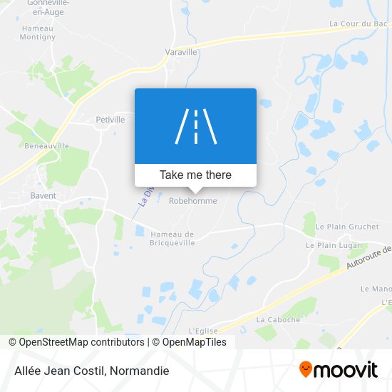 Allée Jean Costil map