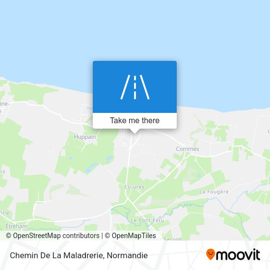 Chemin De La Maladrerie map
