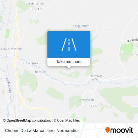 Chemin De La Marcaillerie map