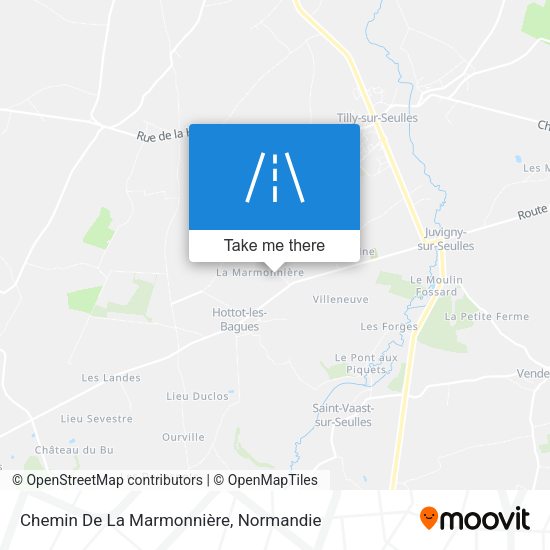 Chemin De La Marmonnière map