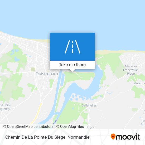 Chemin De La Pointe Du Siège map