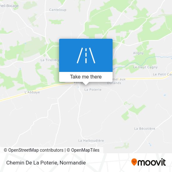 Chemin De La Poterie map