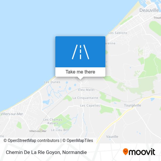 Chemin De La Rle Goyon map