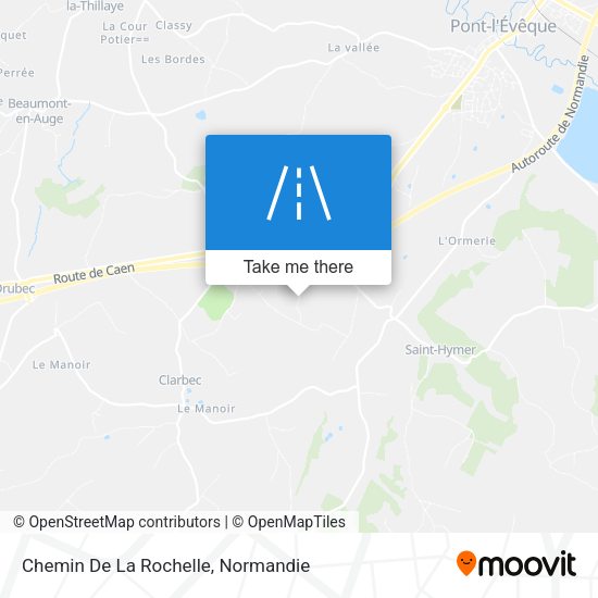 Chemin De La Rochelle map