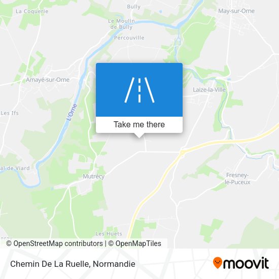 Chemin De La Ruelle map