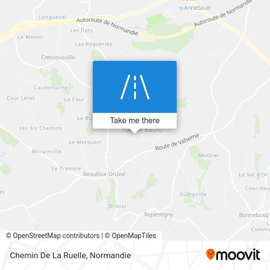 Chemin De La Ruelle map