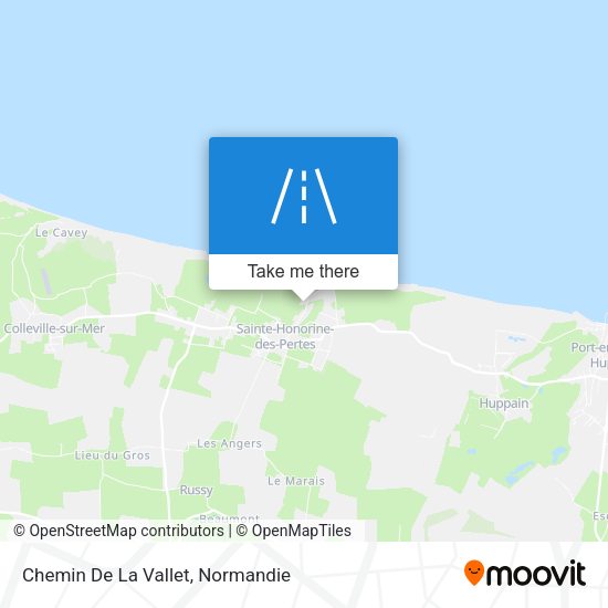 Chemin De La Vallet map