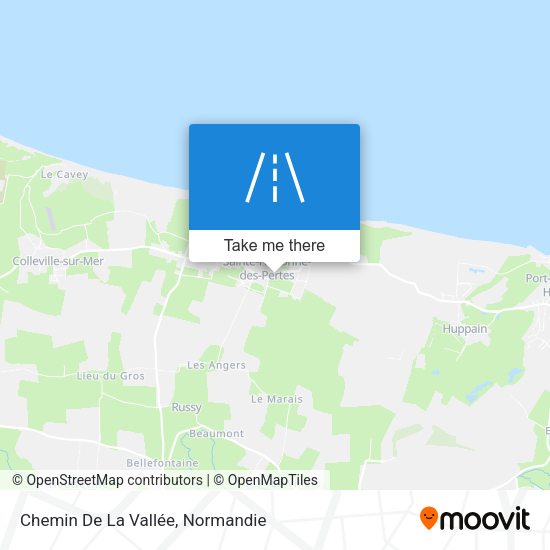 Chemin De La Vallée map
