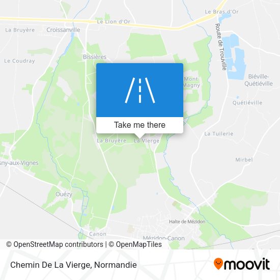 Chemin De La Vierge map