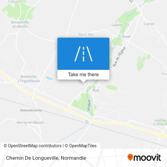 Chemin De Longueville map